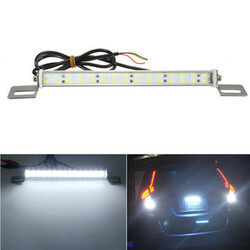 Number Lighting Car Backup Strip Lamp License Plate Light SMD LED White 12V