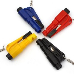 Mini Portable 3 in 1 Car Belt Emergency Hammer Breaker Tool Escape Rescue
