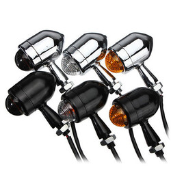 Bullet Front Rear Turn Signal Harley Motorcycle Bulb Light