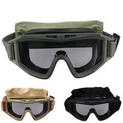 Motorcycle Protective Goggle Glasses Lenses Sports With 3