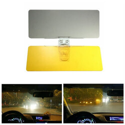 Night Shield Anti Glare Glass Sun Visor Car Version Driving Mirror Day