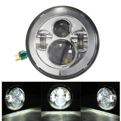 Motorcycle Projector H13 Headlight For Harley Jeep Wrangler Hi Lo 7inch H4 Davidson LED