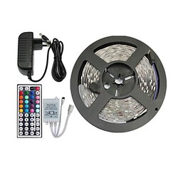 Remote Controller Led Strip Light Supply Ac110-240v Smd 44key Rgb 150x5050