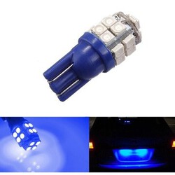Blue Wedge T10 W5W Tail 12V LED Side Light Interior Bulb SMD
