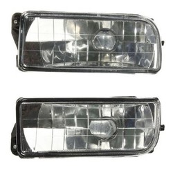 BMW E36 3-Series Len Fog Lights Front Bumper Glass Clear