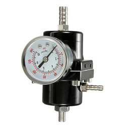 PSI Fuel Pressure Regulator Adjustable Universal Gauge