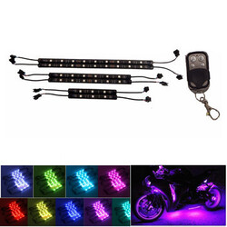 Flexible Kit Neon Lighting LED Light Strips Million 6pcs Colors Motorcycle