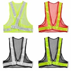 High Visibility Warning Safety Gear Reflective Vest