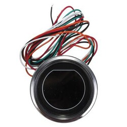 2 inch 52mm Meter Gauge Black Oil Pressure Motor Universal LED