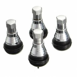 Cover Universal Rubber Dust Cap Stem Wheel Tyre Valve 4pcs