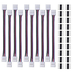 Male Connector 100 Wide Strip Light Strip Pin 20pcs