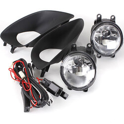 Sedan Toyota Yaris A pair of Fog Lights Clear Lens 4DR Bumper