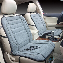 Pad Winter Warm DC 12V Heating Universal Car Seat Heated Cushion Velvet