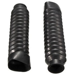 Front Fork Universal Gators Cover Gaiters Boots Motorcycle Rubber