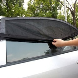 Mesh Side Rear Window Sunshade Screen Inch Car Visor Shade
