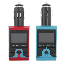 Car Kit Mp3 Player Wireless FM Transmitter Screen Remote Control LCD