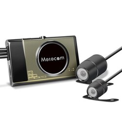 Dual Camera 1080p G-Sensor Front Rear GPS FHD Motorcycle T2 DVR Video Recorder