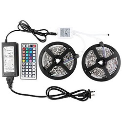 Kwb And Waterproof Controller Rgb Led Strip Lights 300leds Supply