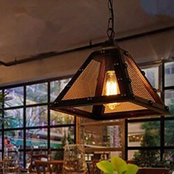 Warehouse Angle Iron Restaurant Retro Chandelier Modern Bar Single Head