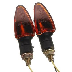 Turn 2 X Front Indicators Light Bulbs Back Motorcycle Bike