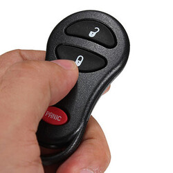 Key Keyless Remote Replacement Entry Dodge 3 Buttons Fob Case