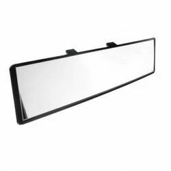 Clip 300mm Flat Rear View Mirror Car Truck Anti Glare Interior