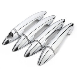 Solaris Car Door Handle Hyundai Accent Silver Chrome Fit 4pcs KIA