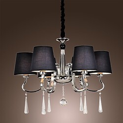 Modern/contemporary Traditional/classic Vintage Feature For Candle Style Metal Living Room Lodge Chandelier Rustic Island Chrome