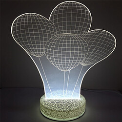 Auto 3d Unique Table Light Changing 100 Illusion