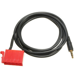 Line Adapter Cable 3.5mm Male Radio Blaupunkt Cable AUX 140mm