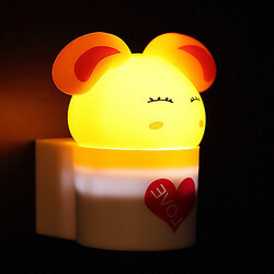 Creative Relating Night Light Sleep Baby Warm White Light Rabbit Sensor