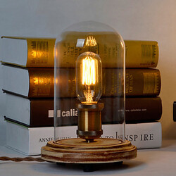Lamps Table Light Wood Light Wooden Bulb
