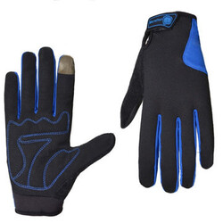 Windproof Full Finger Gloves Anti-Shock Skid-proof Cycling Skiing Climbing Touch Screen