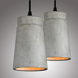 Cement Nordic Coffee Lighting Fixture Retro Minimalist Vintage