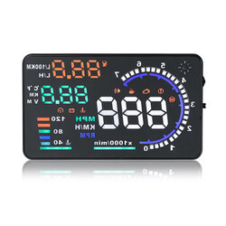 Car HUD Head Up Display A8 OBD2 Interface 5.5inch