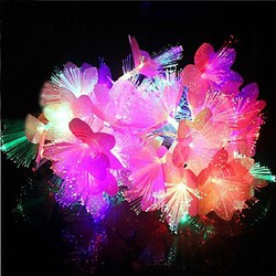 Colorful Waterproof Flowers 20-led Christmas Decoration Rgb