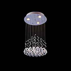50w Modern/contemporary Dining Room Feature For Crystal Metal Painting Pendant Light Hallway Living Room