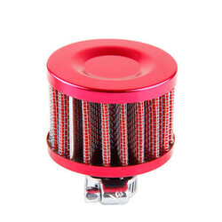 Round 12mm Universal Air Filter Filter Crankcase Oil Valve Car