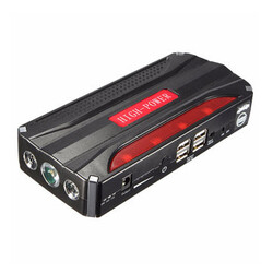 Rechargeable Battery 12V Car Jump Starter Power Bank 4USB Multi-function