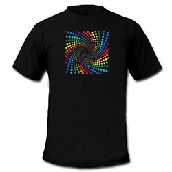Activated Spectrum Meter Music Visualizer Sound T-shirt And
