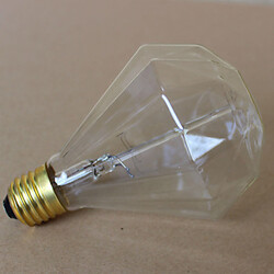 Industry Style 40w E27 Incandescent Bulb Transparent Retro