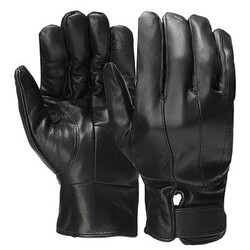 Motorcycle Driving Full Finger Gloves Winter Warm Leather