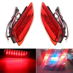 Bumper Corolla LED 2Pcs LEXUS Brake Stop Running Light for Toyota Rear Tail