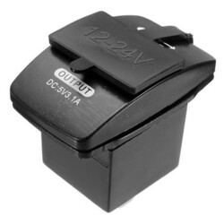 2.1A Splitter Car 12V 1A Power Adapter USB Cigarette Lighter Socket Charger Dual