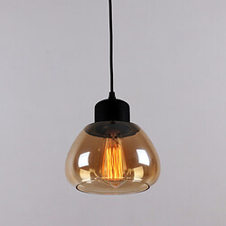 Glass Classic Mini Style Pendant Lights 60w Traditional Electroplated