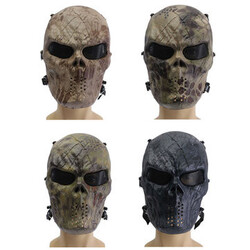 Full Face Skull Mask Airsoft Gear Paintball Tactical Outdoor Protection