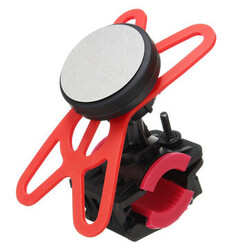 Mount Holder Bicycle Motorcycle Universal Magnetic Handlebar Silicone Phone GPS Net