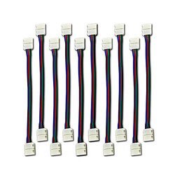 Rgb Connector Led Wide Strip 10pcs