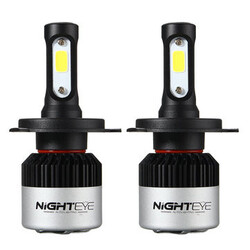 Bulbs Universal 6500K COB LED Headlight 9005 9006 H4 H7 H11 NIGHTEYE LED Headlights 4500LM 36W