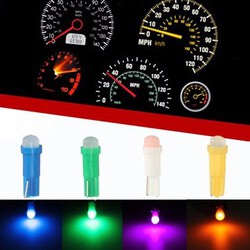 COB LED Speed Dashboard High Power Car Wedge Light Bulb T5 Licence Plate